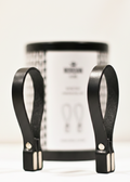 Magnetischer Handtuchhalter, schwarz, 2er-Pack
