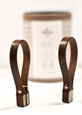 Magnetische Handtuchhalter, braun, 2er-Pack